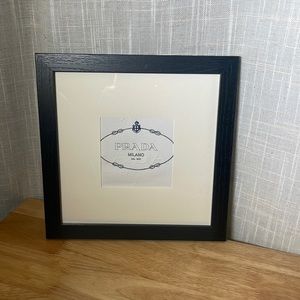 New Prada bag framed picture